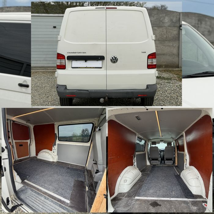 Volkswagen Transporter T5 - Facelift - Lung / Scurt - 3 L + Marfa - 2.0 TDI - Euro 5 - Navigatie - A/C - Senzori parcare -Pilot automat -Computer bord