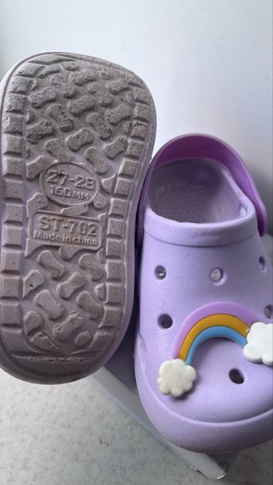Сланцы, кроксы детские