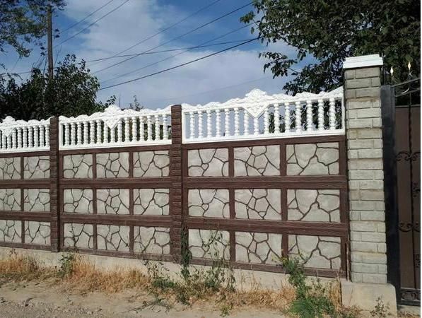 Евро заборы Бетонные заборы