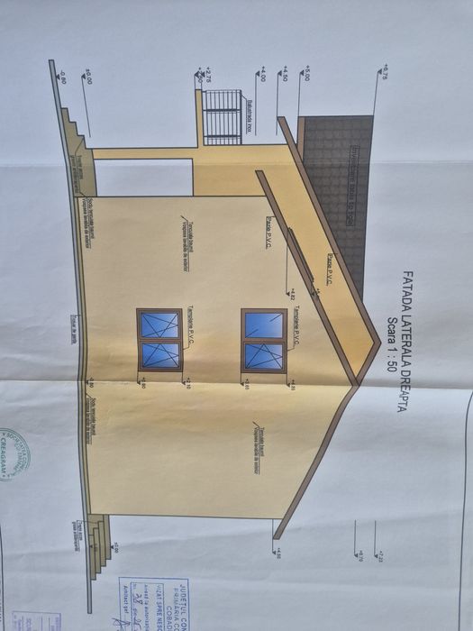 De vânzare teren+casă in construcție