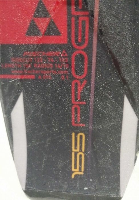 Ски Fischer Progressor 800 155см, щеки 120см, калъф