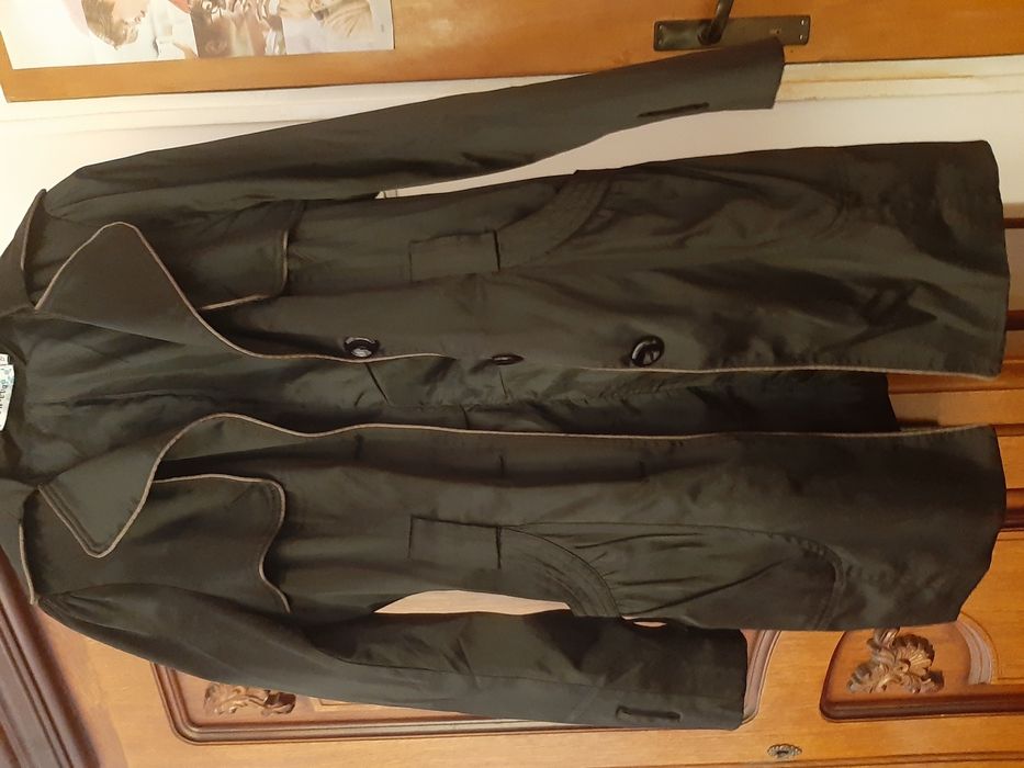 Trench Dama Negru, marimea 40. Super Pret!!! NEGOCIABIL!
