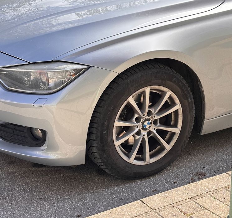 Оригинални джанти BMW 16 7JX16 H2 и зимни гуми 205/60/16 Debica France