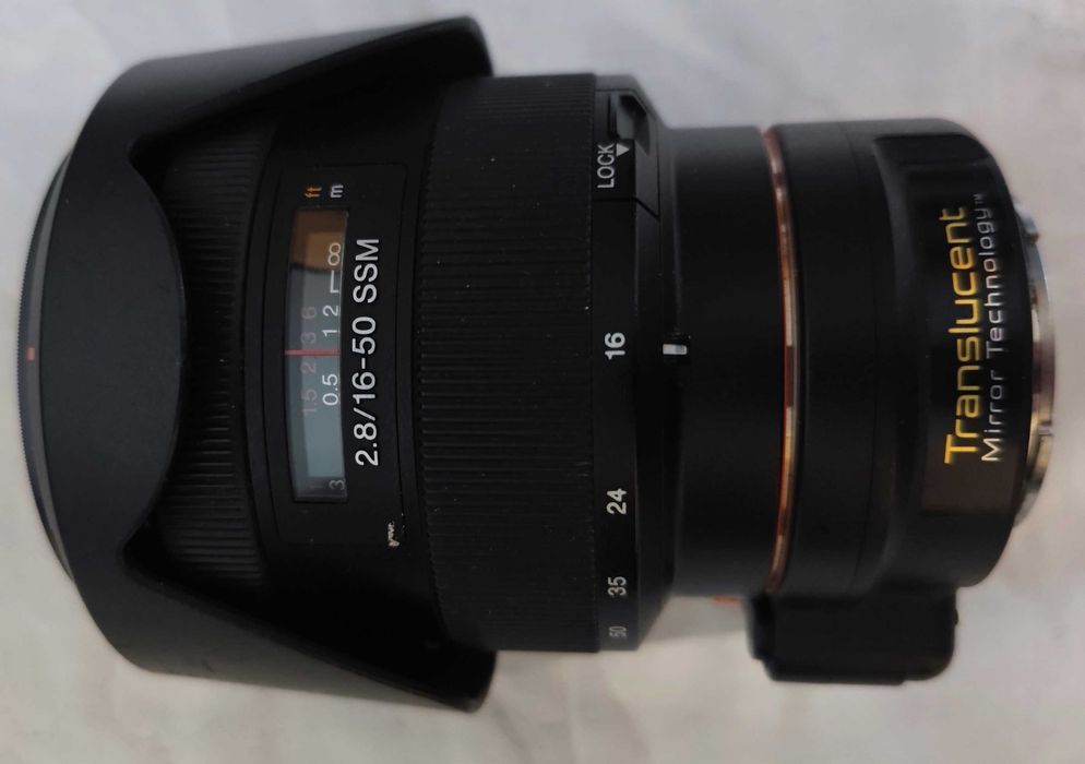 Комплект Sony la-ea2 и Sony 16-50 2.8