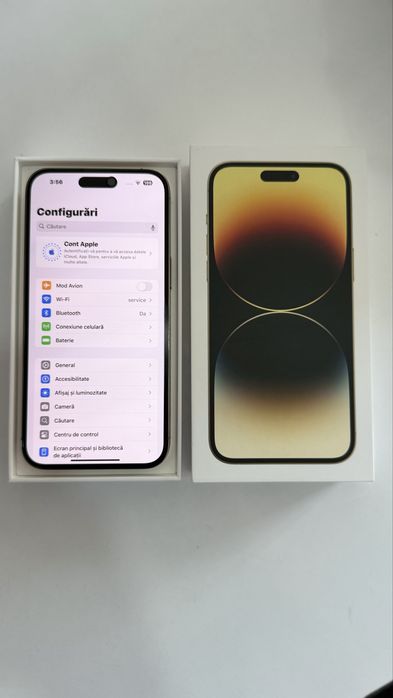 iPhone 14 Pro 256 GB 5G,Gold Auriu  ,Liber De Retea,16 Pro,17 Pro