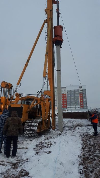 Услуги сваебойки