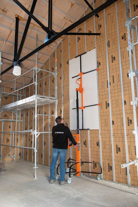 Професионален повдигач за гипсокартон LEVPANO I, 4.50 м, 75 кг