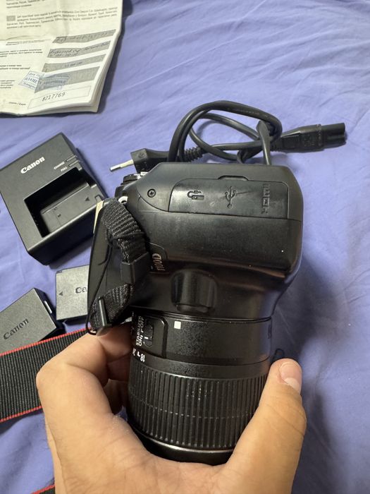 Canon eos 1100d + full комлпект
