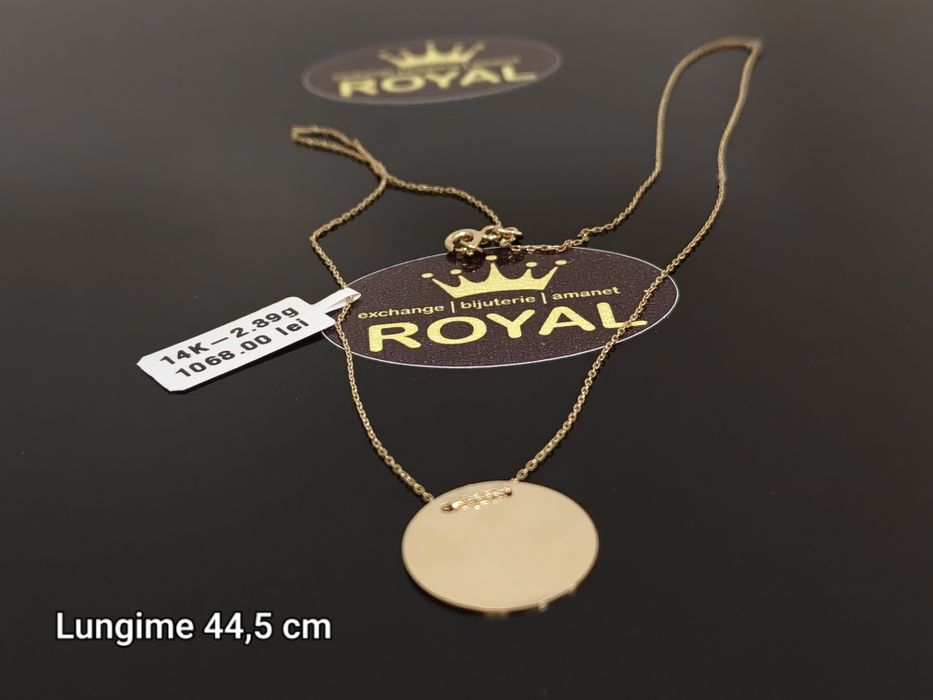Bijuteria Royal: Lanț aur 14k/2.39 gr