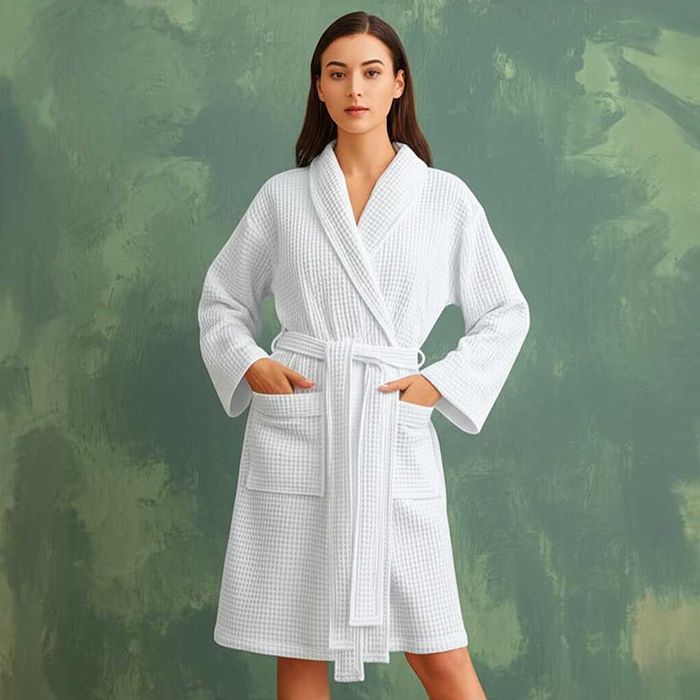 Халат 100% хлопок •  для дома, сауны и отелей