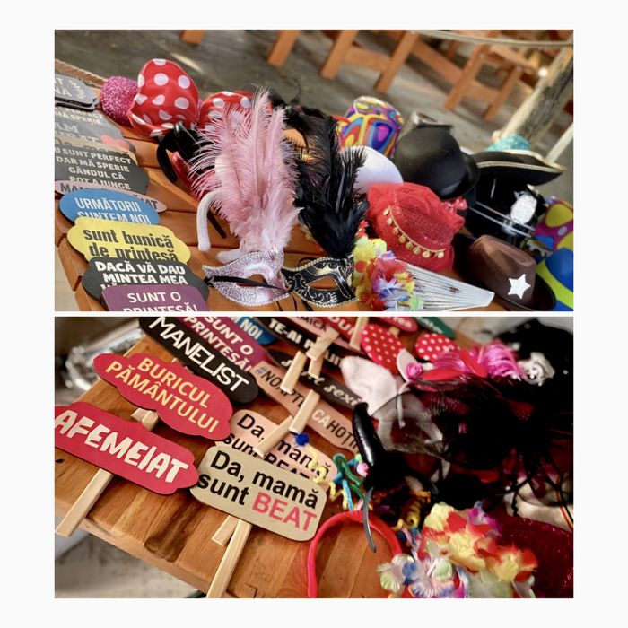 Cabina foto /oglinda foto/Fum greu/Platforma 360/Baloane cu fum