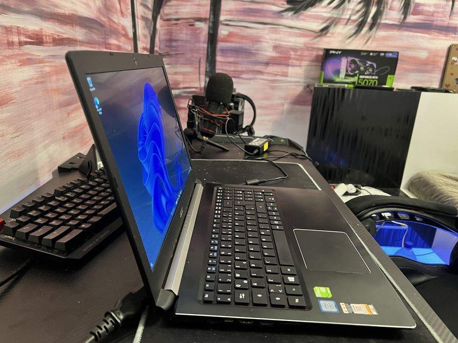 Laptop Acer Aspire / i5 7200U / 12 gb Ram / Geforce 940MX / SSD 970 Evo plus