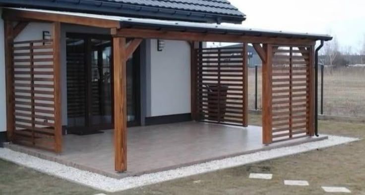 Foișoare terase pergole moderne