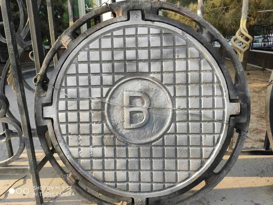 Чугунный люк от первых рук, люк, Полимерный люк с сертификатом,