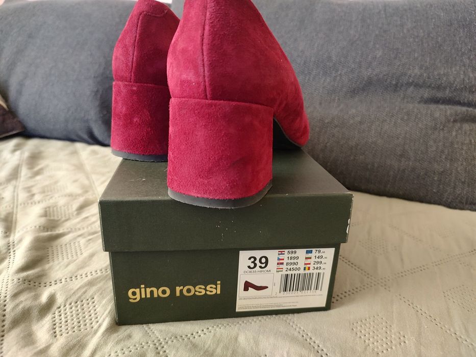 Елегантни обувки, уникален цвят Джино Роси