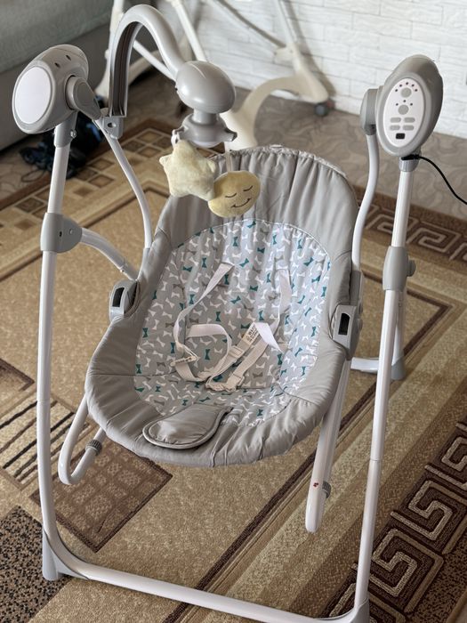 Качеля шезлонг 3 в 1