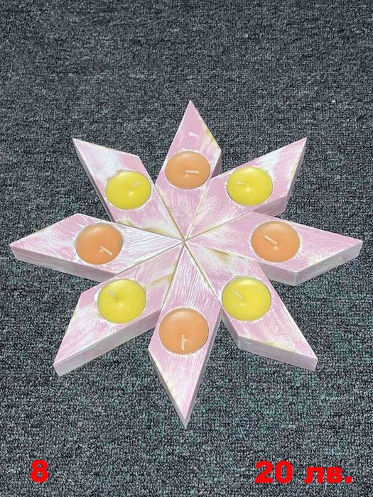 Свещници от дърво