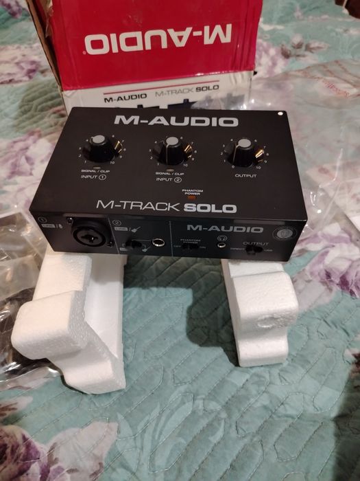 M - audio zvukavoy karta hali ishlatilmagan