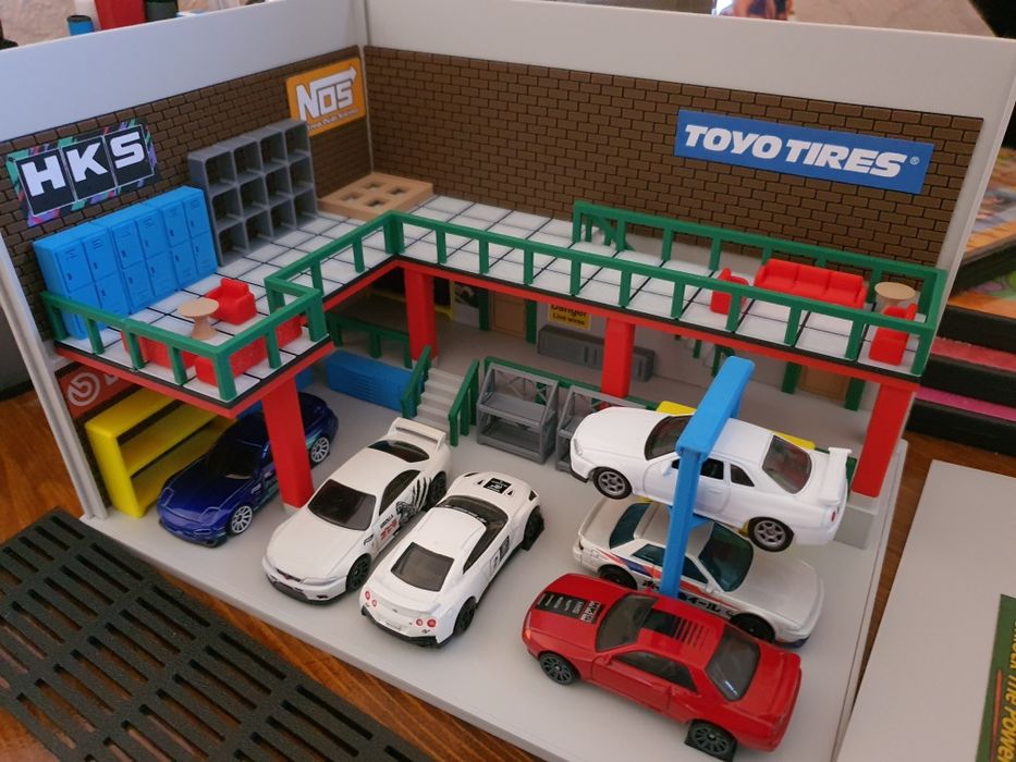 Hot wheels garage 1:64 Хотуилс гараж