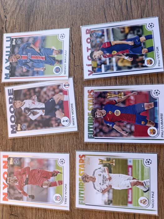 Футболни карти - Rookie, numbered, parallels