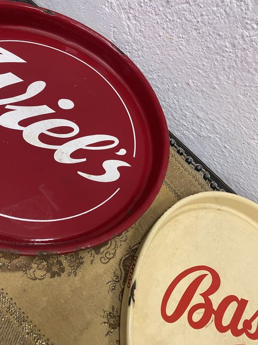 Емайлиран поднос за бира реклама за бира