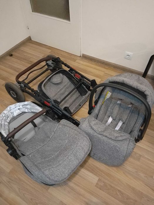 Детска количка Лорели Алба премиум 3в1