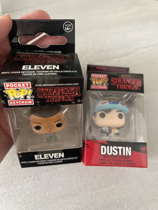 Фигурки ОСД Дастин, Одди, Робин, Демагоргон