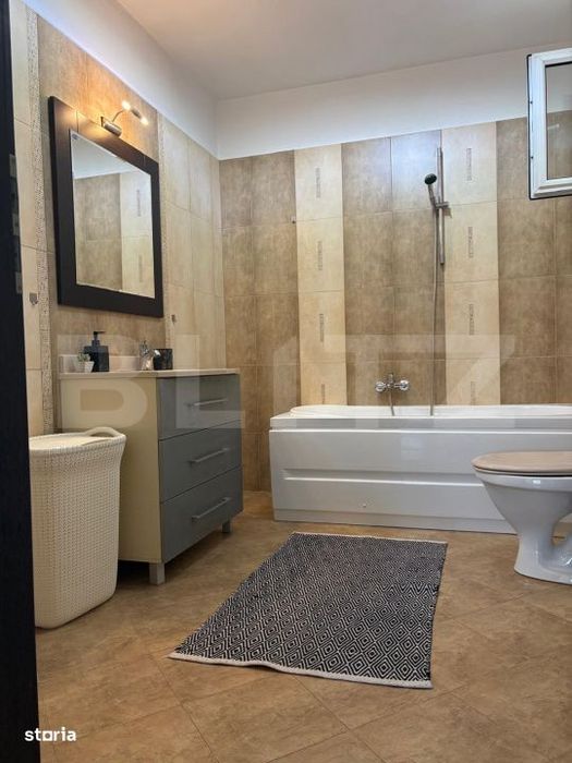 Apartament cu 3 camere, 90 mp, mobilat modern, zona Lipovei