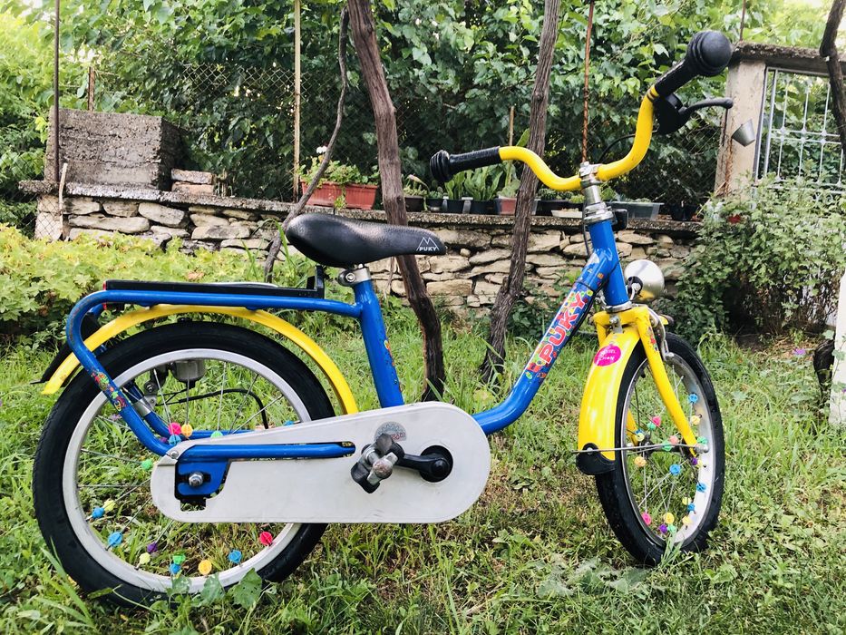 Puky велосипед. Детски велосипед Byox - Monster, син, 16