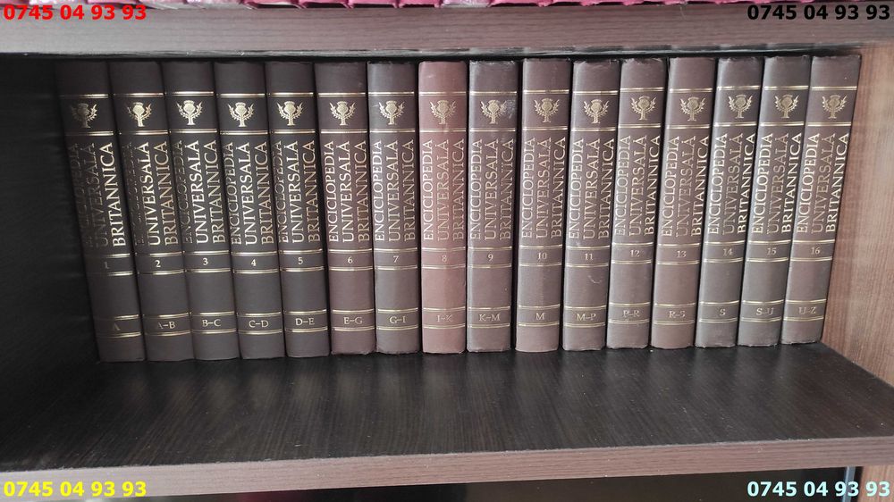 carte carti colectia completa enciclopedia universala britanica