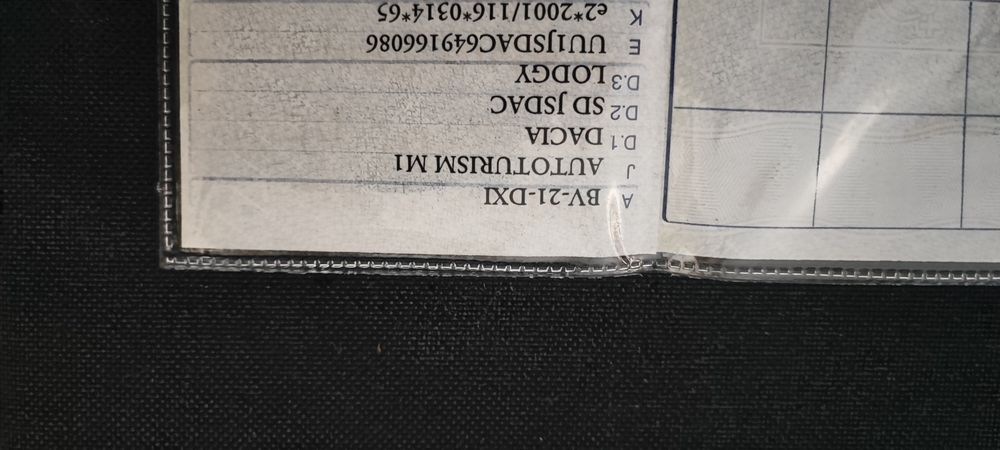 Vând Dacia Lodgy