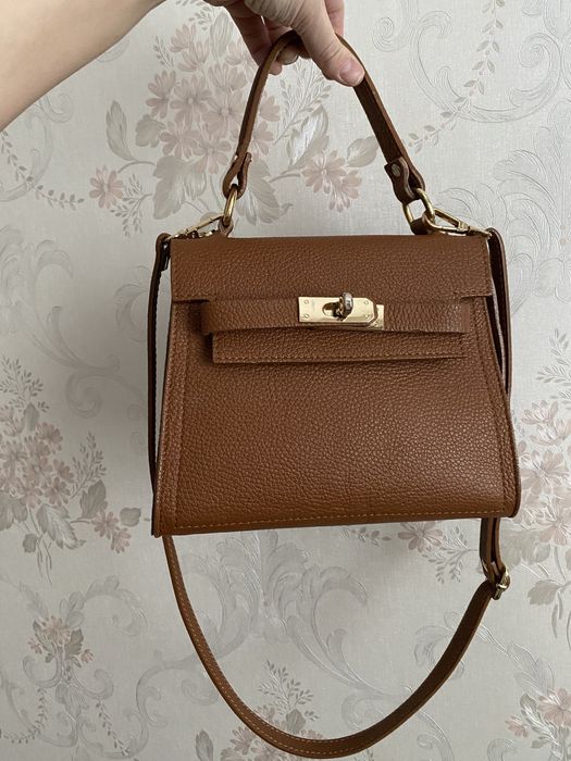 Сумка натуральная кожаная