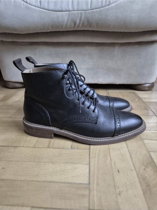 Ghete bărbătești ALDO, Piele Naturală, Talpă Cusută - 43 fit 42