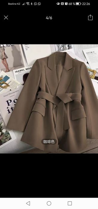 Продам пиджак 2 шт чёрный, коричневый.