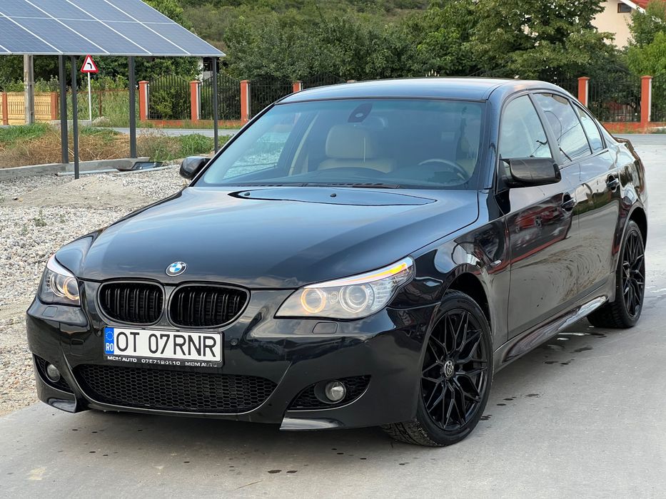 BMW E60 3.0XD/ 2008 LCi/ Pachet M/ Automat/ Piele/ Bi-Xenon