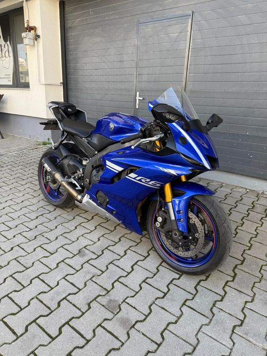 YAMAHA R6 2017 motocicleta