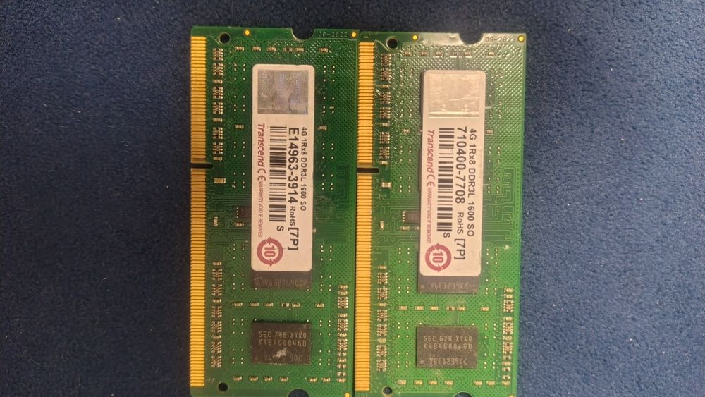 Kit Memorie  Laptop 8GB (2x4GB) diverse marci, DDR3L / DDR3