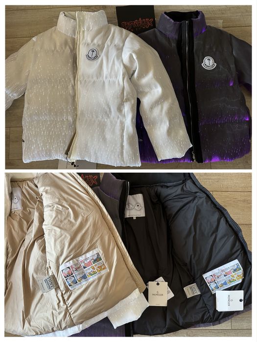 Moncler Palm Angels Maya Светещо Яке
