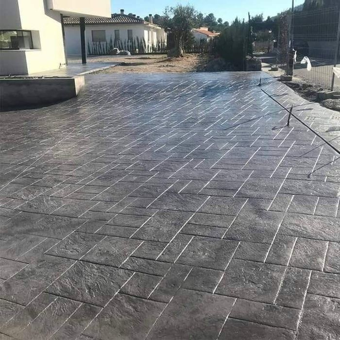 Beton amprentat!