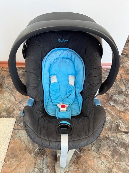 Кошница столче за кола за новородени бебе Cybex Aton 3 isofix подходящо