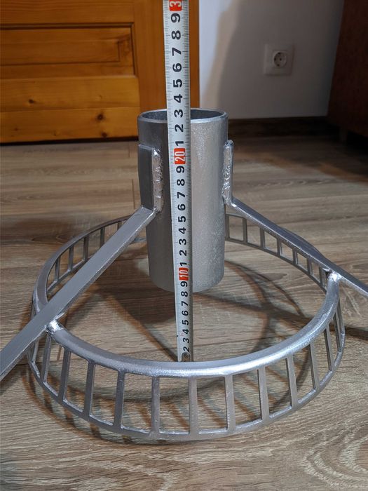 Suport brad din metal, cu 3 brațe, D 54/67 mm