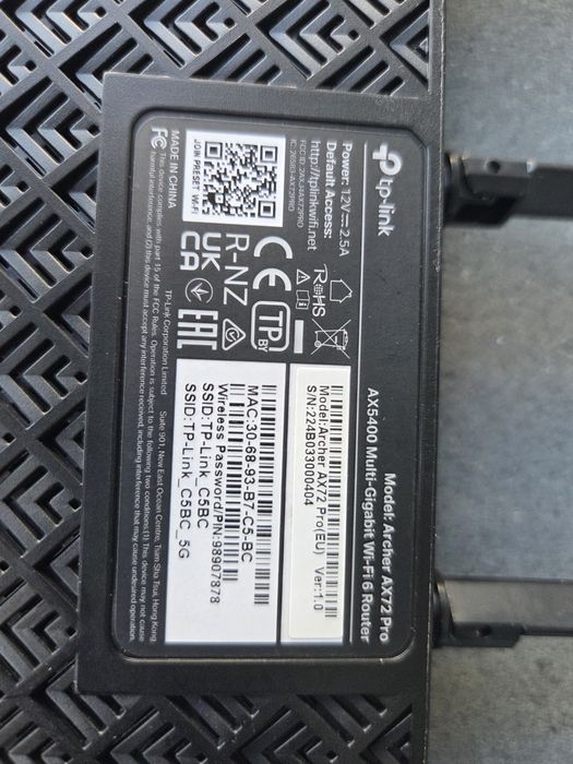 Router Archer AX72 Pro