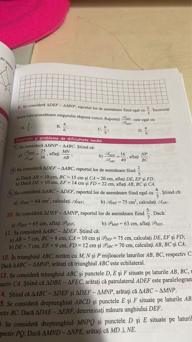 Meditatii matematică  clasele 5-8 si 9-12