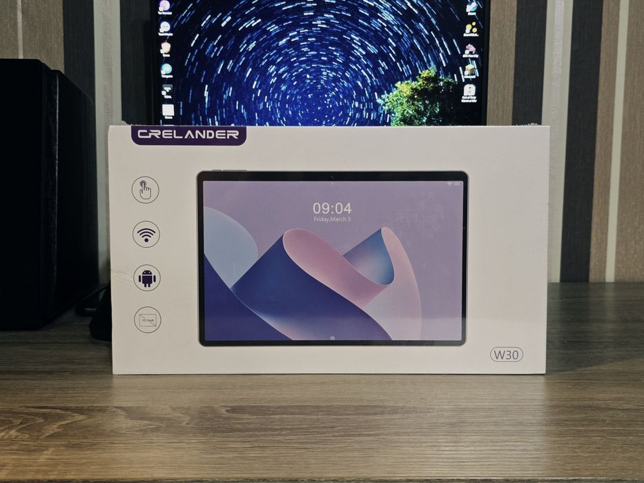 Чисто НОВ - Таблет с много аксесоари  - Crelander W30 Pro
