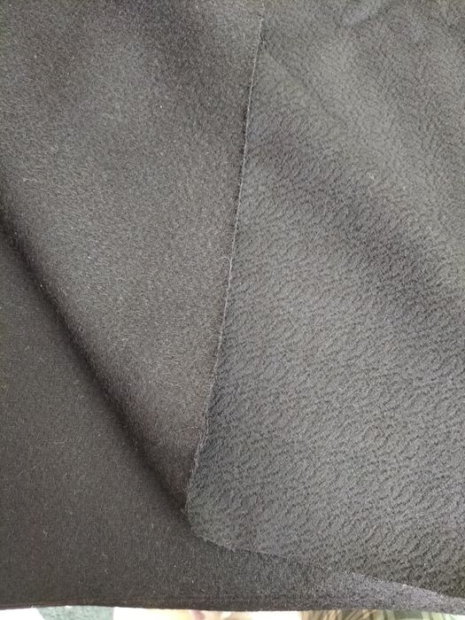 Черный драп тонкий 140*264