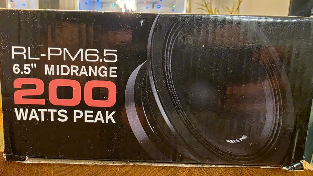 DD Audio Boxă Auto Redline RL-PM6.5 SPL 6.5" cu 100W RMS