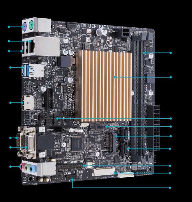 Placa de baza ASUS PRIME J4005I-C OEM +1x4 ddr4