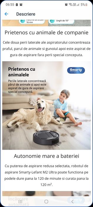 Vand robot curățenie