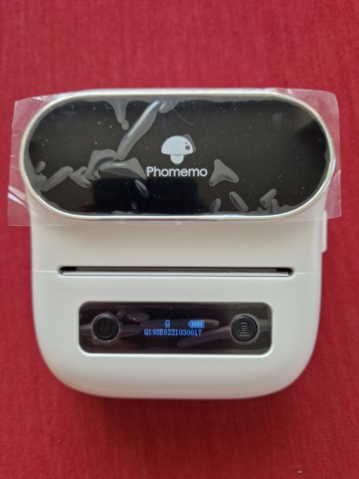 Phomemo M220 White – Imprimanta Termica Bluetooth/USB + Rola Incluse