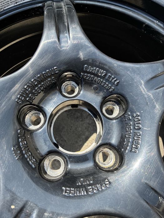 Запаска R18 от w220 5.5 kompressor мерседеса